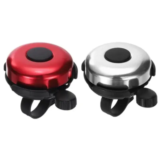 Unique Bargains Aluminum Loud Clear Sound Classic Scooters Bicycle Bells 2 Pcs 2.3" image {13}