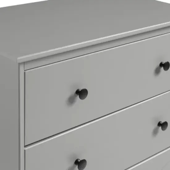 Stiva Classic Mid-Century Modern Vertical 4 Drawer Dresser Gray - Saracina Home image {15}