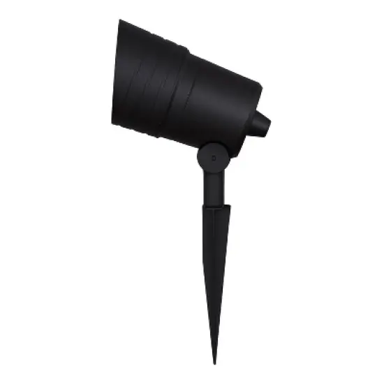 VAXCEL Low-Voltage Aluminum Black Outdoor Landscape Path Flood Light LED Clear Glass image {7}