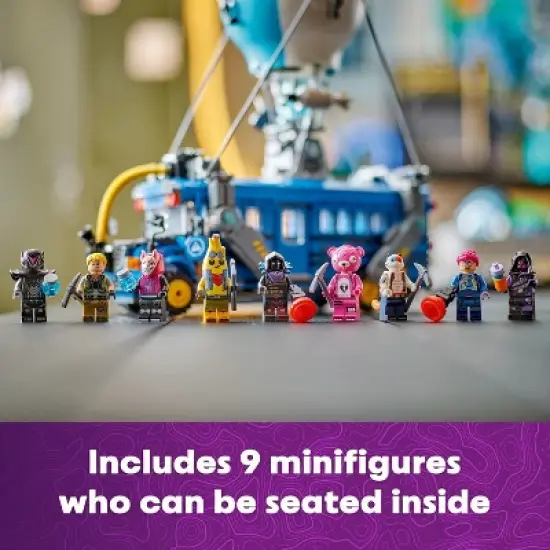 LEGO Fortnite Battle Bus Collectible Building Toy 77073 image {6}