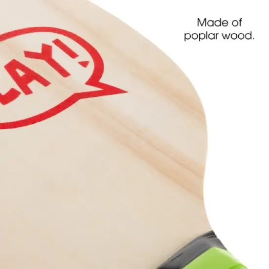 Paddle Ball Game Set - Pair of Lightweight Beginner Rackets, Ball and Carrying Bag for Indoor or Outdoor Play - Adults and Children by Toy Time image {2}