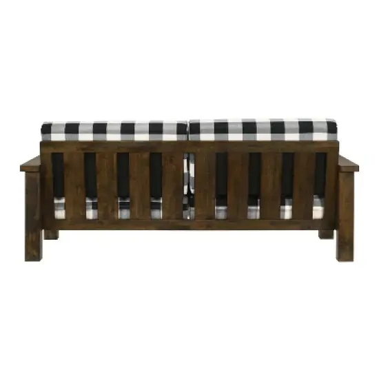 Jovie Gingham Rustic Sofa - HOMES: Inside + Out image {3}