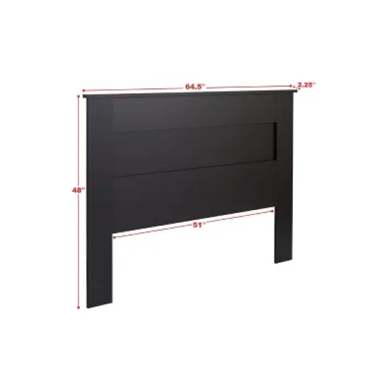 Flat Panel Headboard - Prepac image {5}