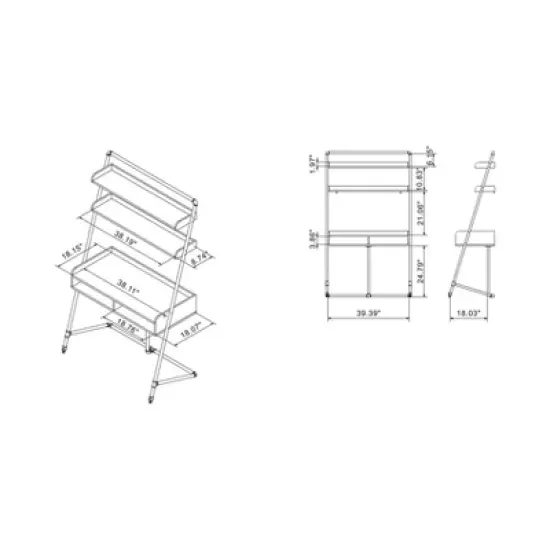 Humbolt Ladder Desk - HOMES: Inside + Out image {5}
