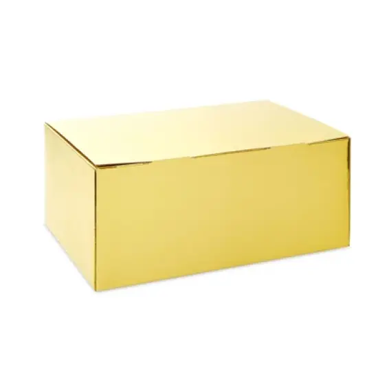 Sparkle and Bash 15 Pack Gold Party Favors Treat Boxes Paper Gift Box for Wedding, Bachelorette, 9.5 x 6.5 x 4 In image {4}