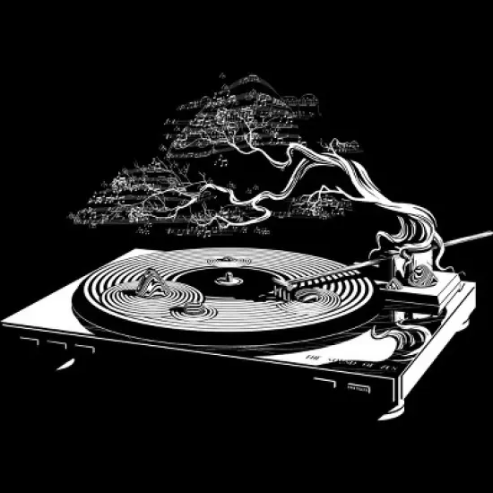 Men's Design By Humans The Sound of Zen By EranFowler Tank Top image {1}