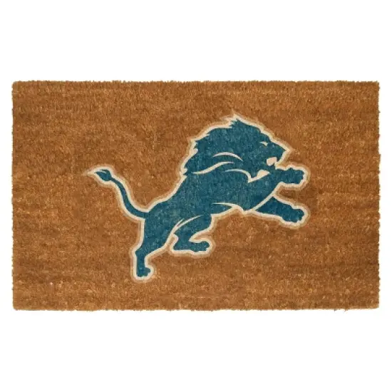 NFL Detroit Lions Logo Door Mat image {2}