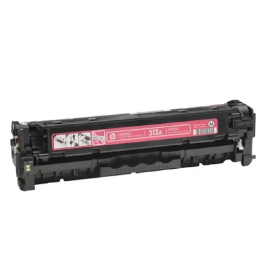 HP 312A Magenta LaserJet Toner Cartridge, ~2,700 pages, CF383A image {1}