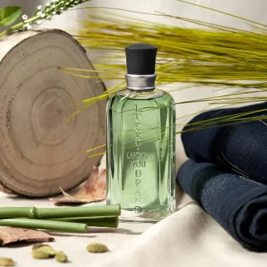 Lucky You Cologne Spray for Men 3.4 Fl oz, Day or Night Casual Scent with Bamboo Stem Fragrance Notes, Versatile Everyday Fragrance image {3}