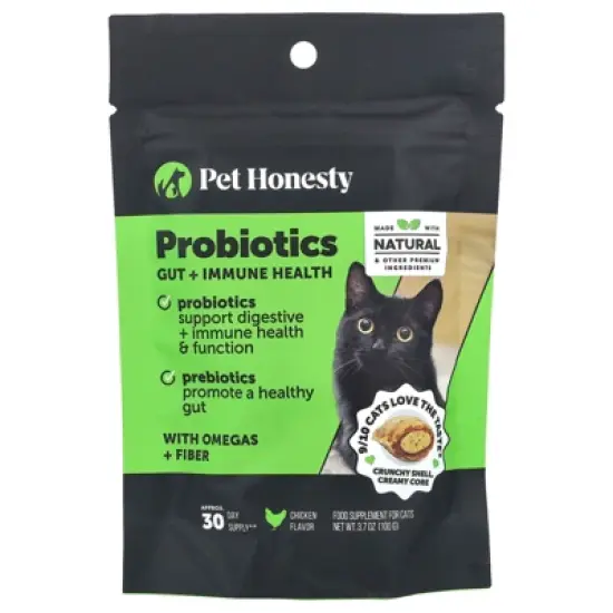 Pet Honesty Probiotics, For Cats, Chicken, 3.7 oz (100 g) image {2}