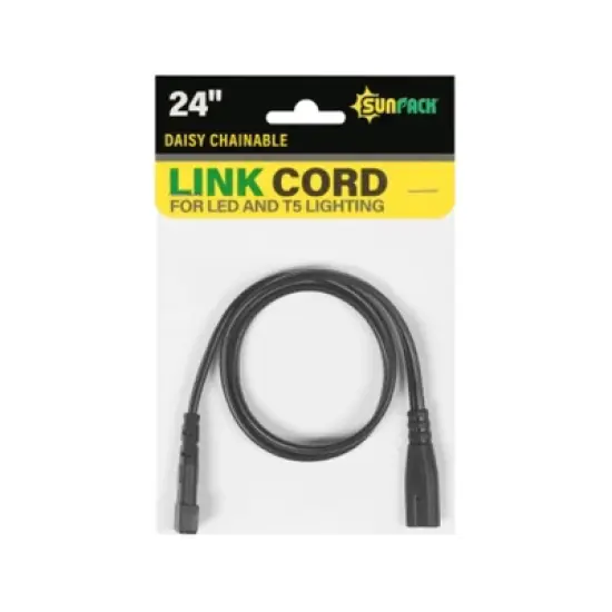 SUNPACK Solid Daisy Chainable Link Connector, Black image {2}