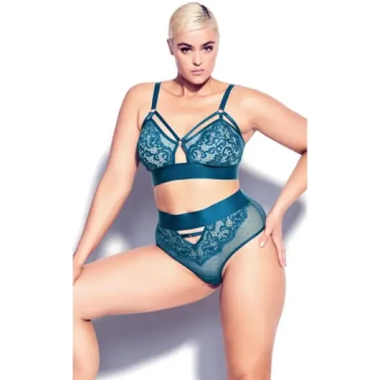 Women's Plus Size lingerie Hollie Bralette - poseidon | FOX & ROYAL image {8}