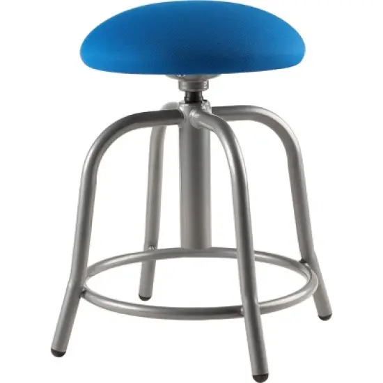 18"-25" Height Adjustable Designer Stool with Padded Seat and Frame - Hampden Furnishings image {7}