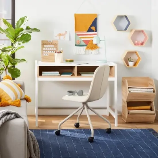 Natural Wood Hexagon Kids' Shelf - Pillowfort&trade; image {4}