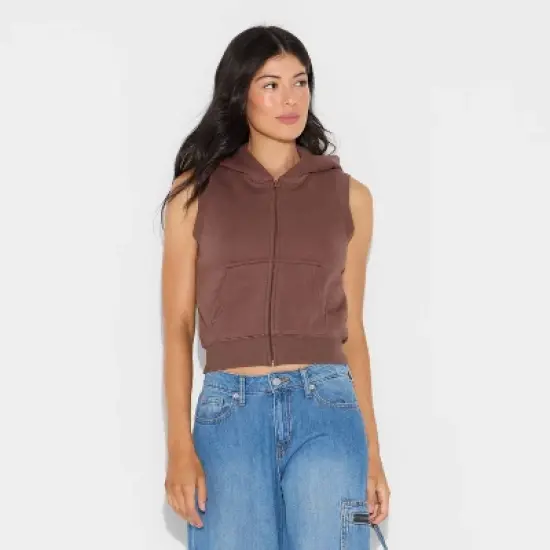 Women's Zip-Up Fleece Vest - Wild Fable&trade; image {1}