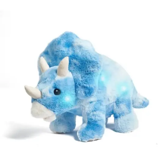 FAO Schwarz 12" Triceratops LED Plush with Sound image {4}