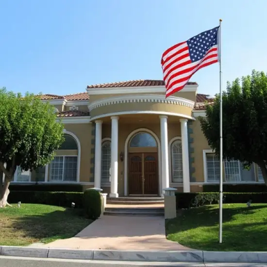 Yescom Flag Pole Sleeve for 20 Ft 25 Ft Flagpole Replacement Outdoor Garden House Yard image {7}