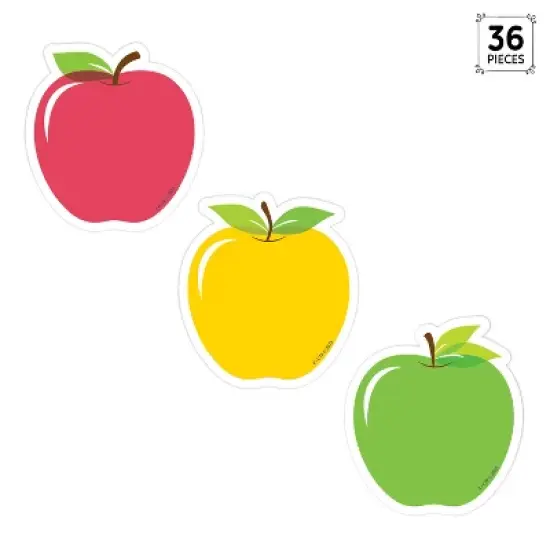 Creative Teaching Press&reg; Apple Time Apples 3" Designer Cut-Outs, 36 Per Pack, 3 Packs image {2}
