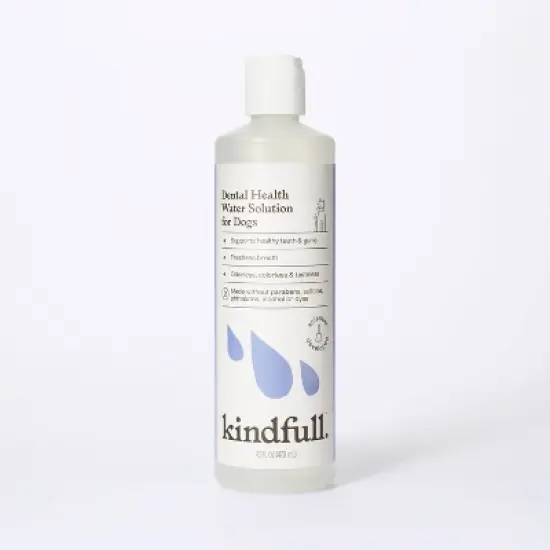 Dental Health Solution for Dogs - 16 fl oz - Kindfull&trade; image {4}