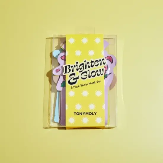 TONYMOLY Brighten & Glow Sheet Mask Set image {4}