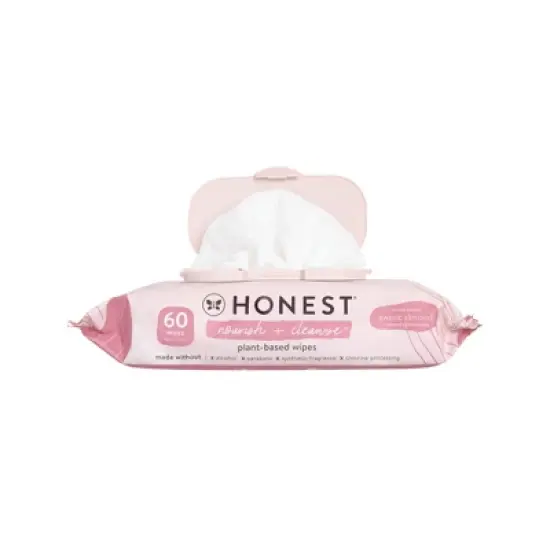 The Honest Company Nourish + Cleanse Plant-Based Baby Wipes - Sweet Almond - 240ct image {2}