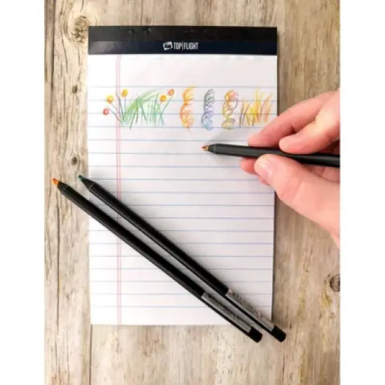 Rainbow Twist Pencils (10 Pack) - 3-Color Combos for Vibrant & Creative Art image {3}