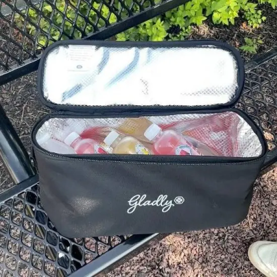Gladly Family Anthem Cooler Bag for Wagon Stroller - Black image {3}