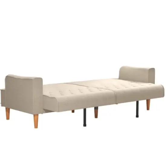 Stella Vintage Convertible Sofa Bed Futon - Mr. Kate image {3}