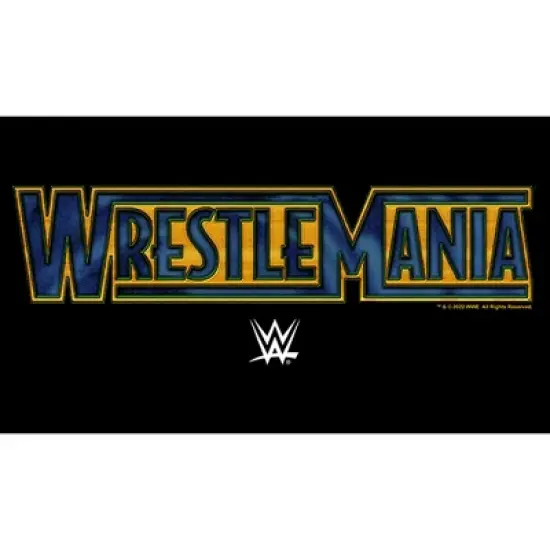 Junior's WWE Wrestlemania Logo T-Shirt image {1}