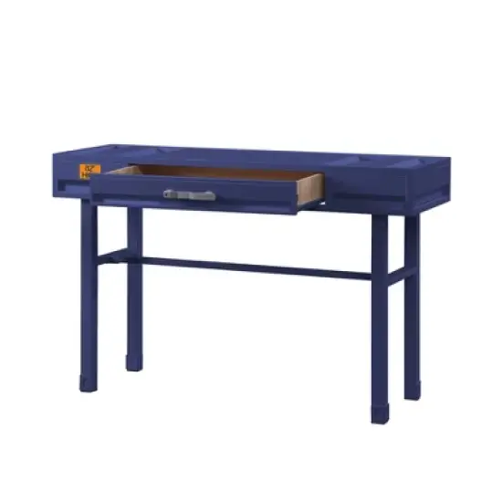 Cargo Vanity Table Blue - Acme Furniture image {3}