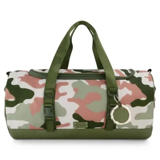 Bearpaw Women's Nylon Carry On Duffel Bag for Sports, Adventure, Weekenders, Overnight, and Travel image {10}