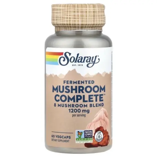 Solaray Fermented Mushroom Complete&trade;, 60 VegCaps image {4}