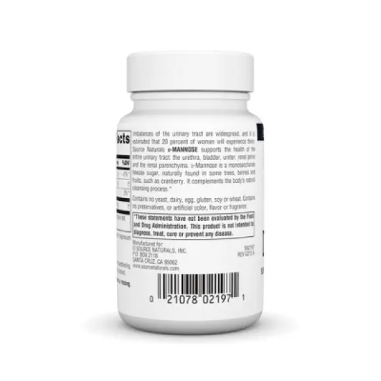 D-Mannose by Source Naturals, Inc.  -  30 Capsule image {2}