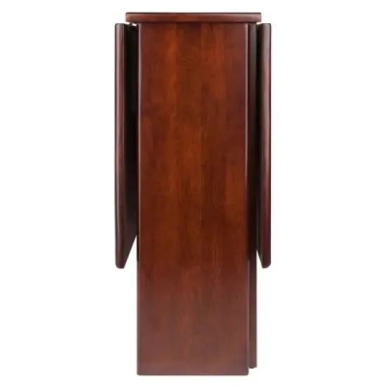 Clara Double Drop Leaf Dining Table Walnut - Winsome image {2}