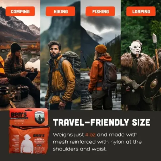 Ben's InvisiNet Bug Jacket and Mitts image {5}