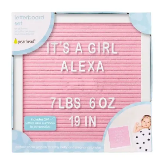 Pearhead Letterboard Wall Sign Panel image {5}