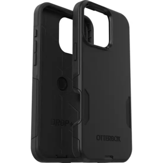 OtterBox Apple iPhone 16 Pro Max Commuter Series Case with MagSafe - Black: Plastic, Solid Pattern image {3}