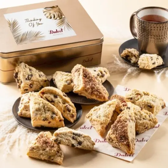 Gourmet Scones Gift Basket, Congratulations Food Gift For Relatives, Family Members, Friends, Neighbours, Son, Men and Women by Dulcet Gift Baskets image {23}