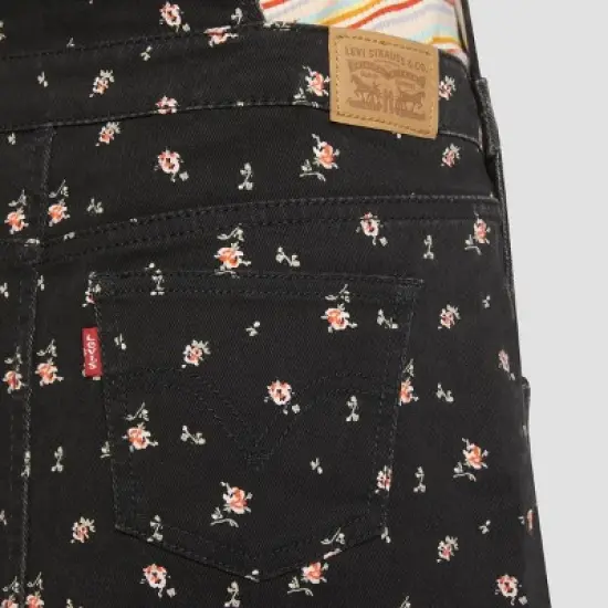 Levi's&reg; Girls' Jean Skirtall - Black image {4}