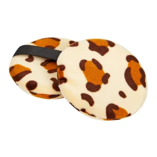 Glamlily 24 Pack Leopard Print Makeup Powder Puffs for Loose and Pressed Powder, Extra Large, Large, Small (3 Sizes) image {7}