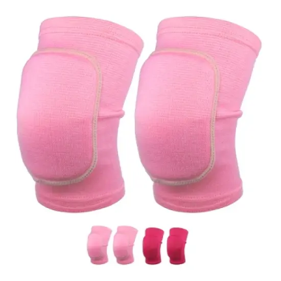 Unique Bargains Sporting Protective Knee Pad Breathable Flexible Knee Support Compression Sleeve Brace for Football Dance 1 Pair image {2}