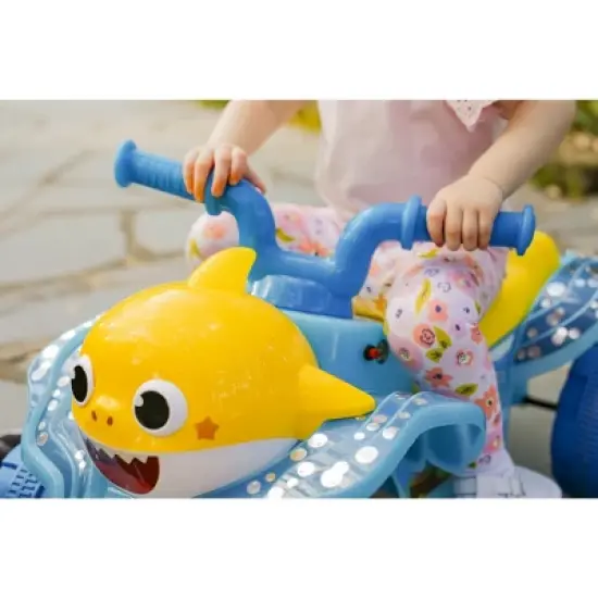 Dynacraft 6V Baby Shark Quad Powered Ride-On image {9}