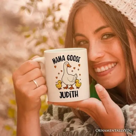 Mama Goose Mug, Mother Gift (Non-Custom Only)| OrnamentallyYou image {3}