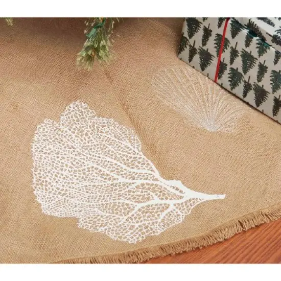 C&F Home Sandy Coast Tree Skirt image {2}