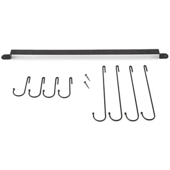 The Lakeside Collection Wall-Mounted Coffee Mug Rack image {2}