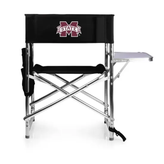 NCAA Mississippi State Bulldogs Portable Camp Chair with Side Table image {7}