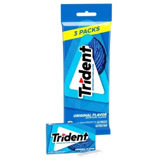 Trident Original Chewing Gums - 2.816oz/3pk image {11}
