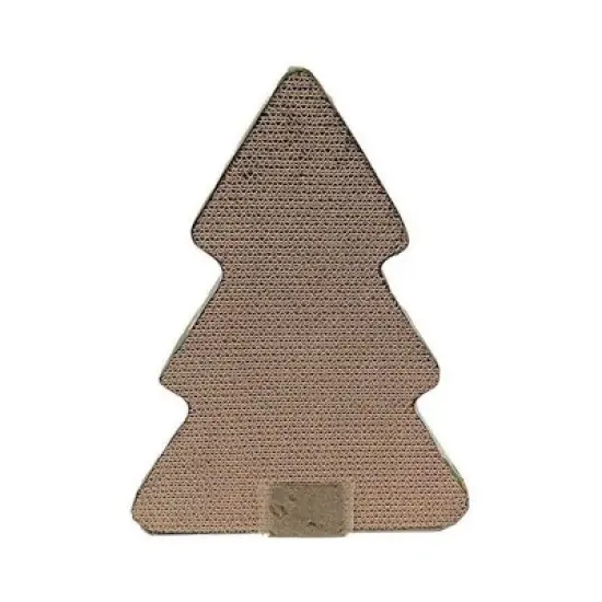 Midlee Christmas Tree Shaped Cat Scratcher image {2}