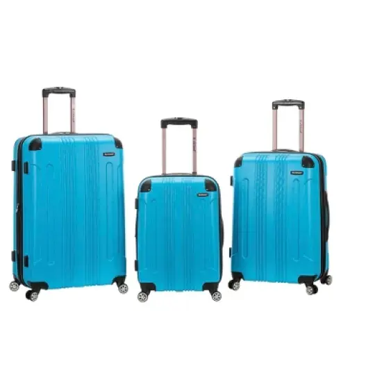 Rockland Sonic 3pc ABS Hardside Luggage Set image {5}
