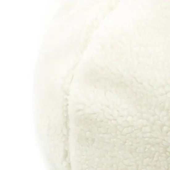 Carolina Pet Company Sherpa Puff Ball Dog Bed - Natural image {2}